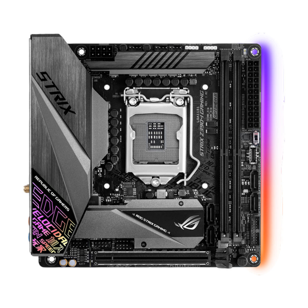 

Материнская плата ASUS ROG Strix Z390-I Gaming, LGA1151, DDR4, Wi-Fi