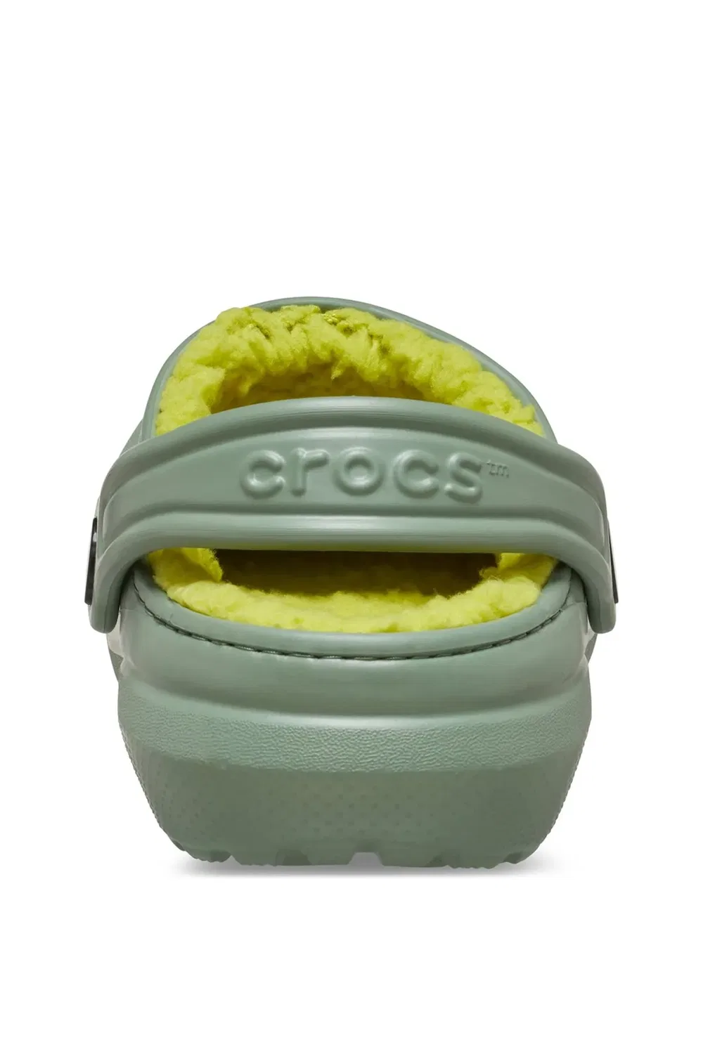 Детские классические утепленные клоги с подкладкой Crocs, Green — фото 2