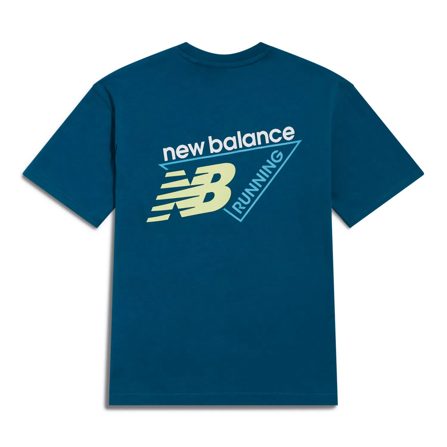 Детская футболка с принтом три-логотипа Classic Tri-Logo Graphic New Balance, Streamsong — фото 2