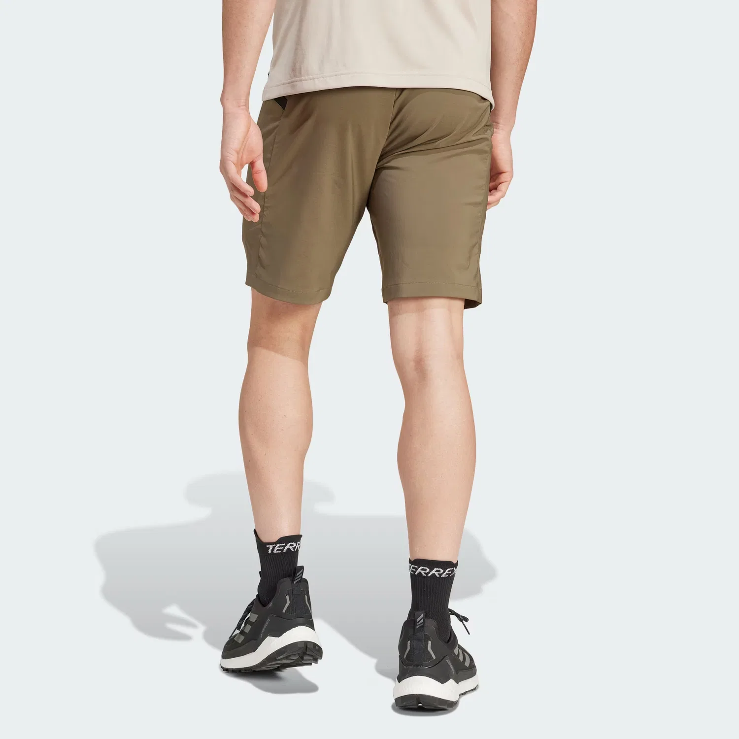Мужские спортивные шорты Xperior Mid Shorts Adidas, Strata Olive Green — фото 3