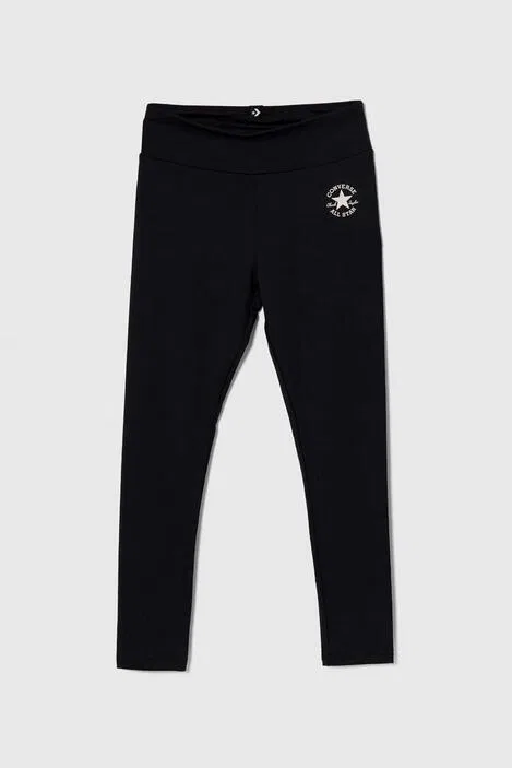 Детские леггинсы с принтом Converse Chuck Patch, Черный