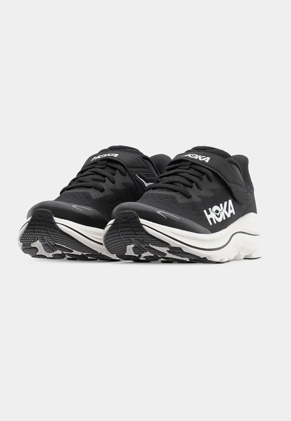 Детские кроссовки унисекс Clifton 10 Hoka, Black/White — фото 3