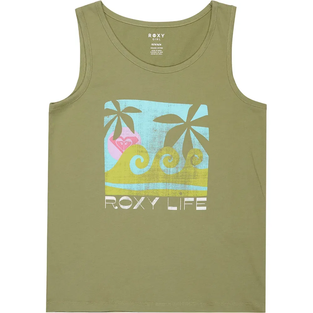 Блуза без рукавов Miaregular Vintage Roxy, зеленый