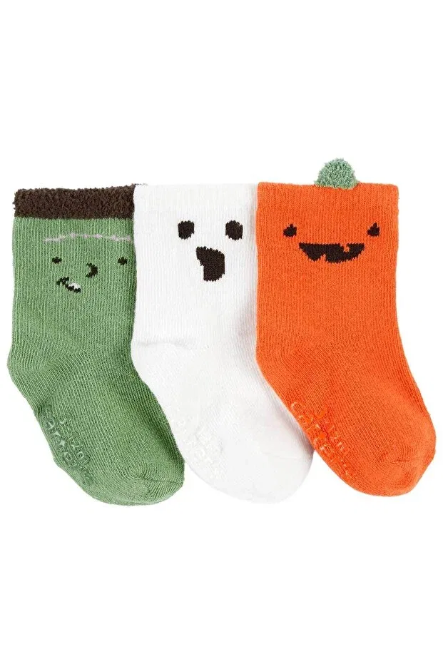 Детский комплект носков с принтом Halloween Carter's, Multicolor