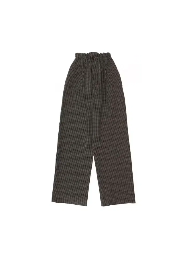 Брюки прямые с декоративным поясом Zara, черный кофе — фото 2