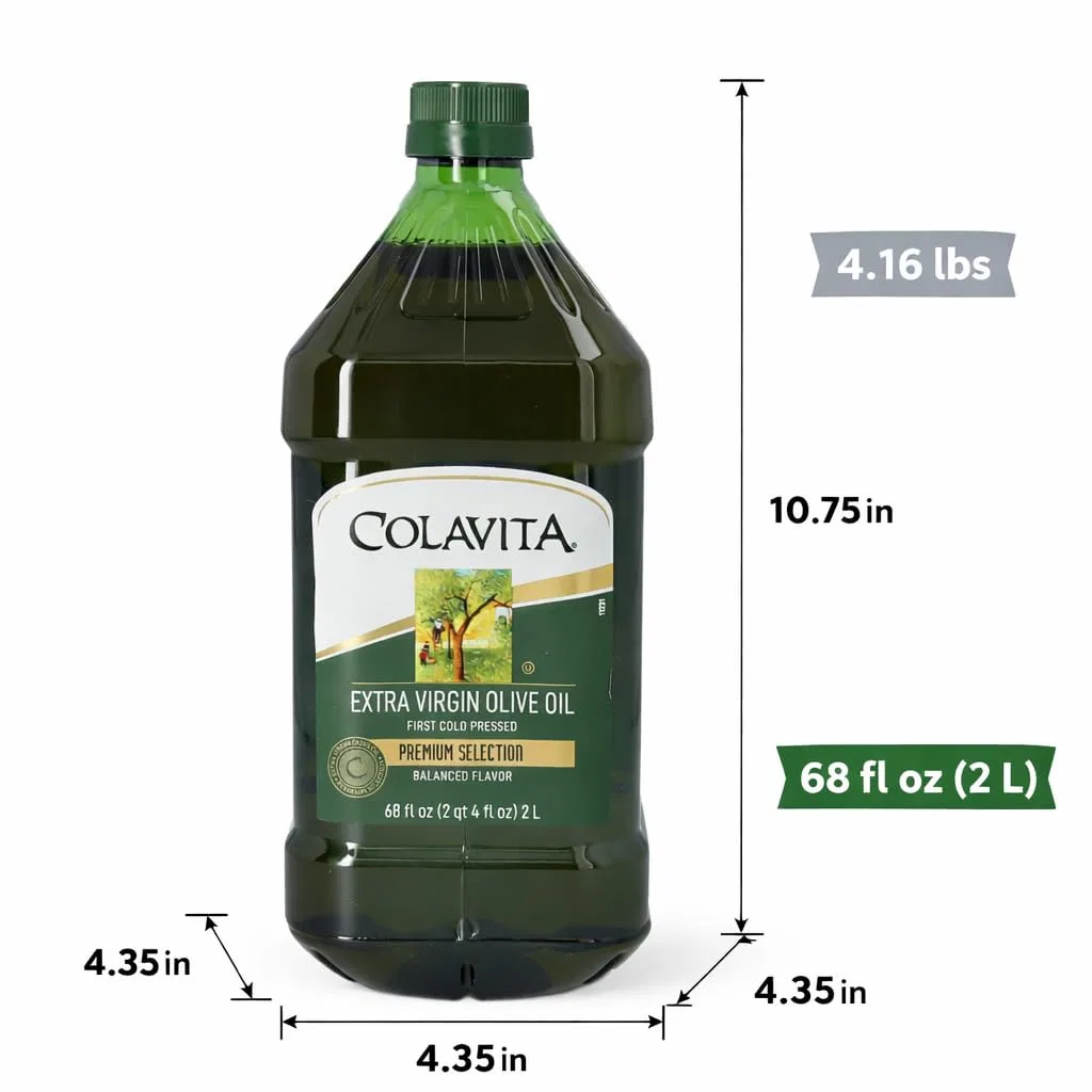 Масло для тела оливковое Extra Virgin Colavita, 68 жидких унций — фото 3