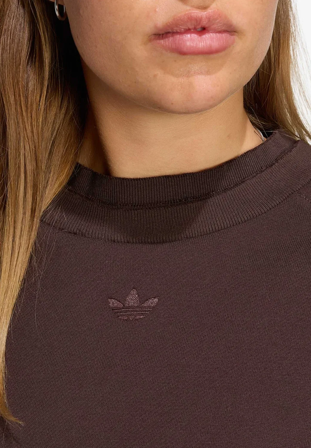 Толстовка mit rundhalsausschnitt - толстовка Adidas Originals, Brown — фото 3