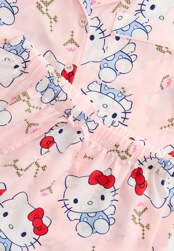 Пижамный комплект с Hello Kitty Marks & Spencer, Light Pink Mix, светло-розовый — фото 3