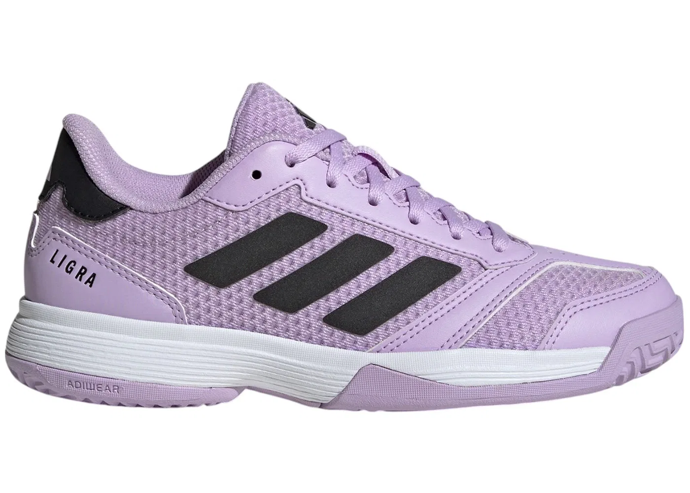 Детские кроссовки для индор-спорта Ligra 8 Indoor Adidas, Powder Plum Core Black Cloud White
