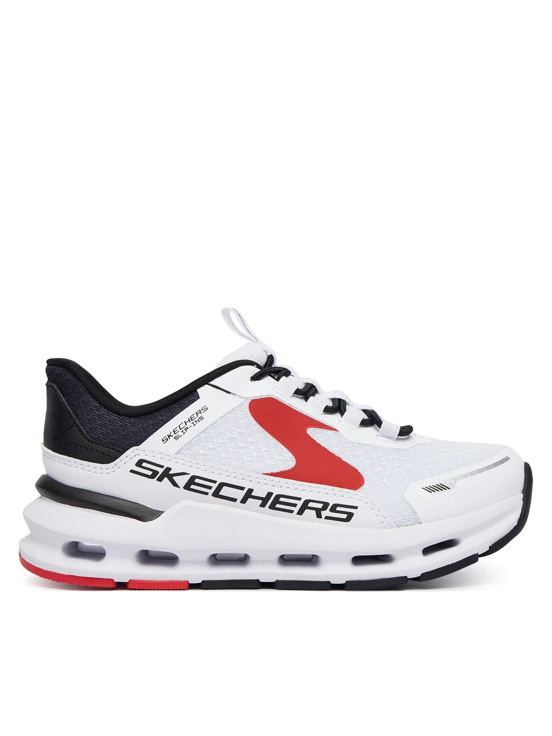 Кроссовки для мальчика Slip-Ins: Glide-Step Plus Vista-Lane Skechers, белый