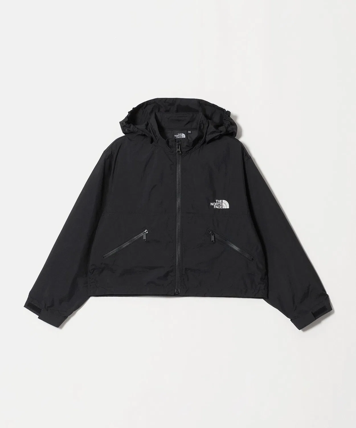 Детская куртка-ветровка с капюшоном, модель Short Compact Jacket THE NORTH FACE, Black