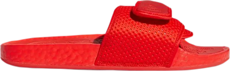 

Сандалии Adidas Pharrell x Boost Slides 'Active Red', красный