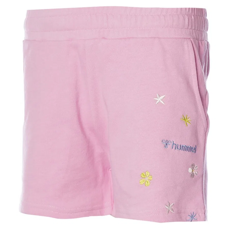 Шорты спортивные с принтом Bunny Hummel, Розовый