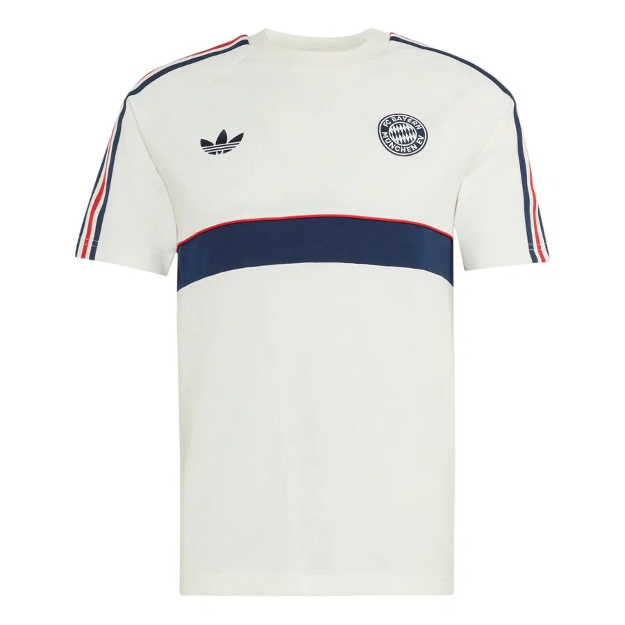 Белая футболка ADIDAS PERFORMANCE Performance 'FC Bayern Munchen'