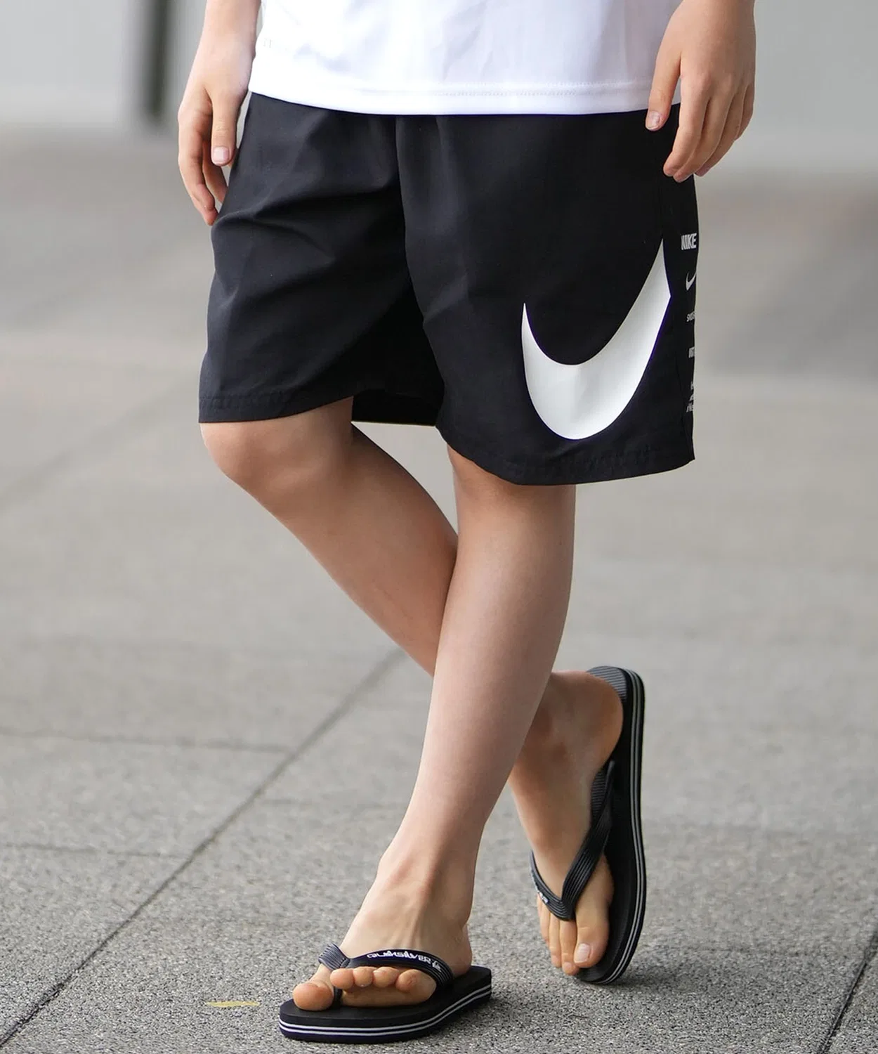Детские плавки для мальчиков с графическим принтом, модель Graphics Spec 7 NIKE, Black