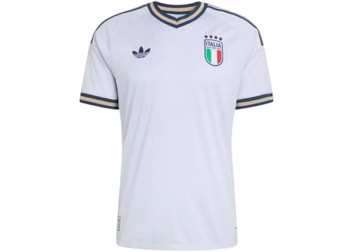 Мужская футболка с принтом Italy 26 Away Authentic Jersey Adidas, Aeroblue