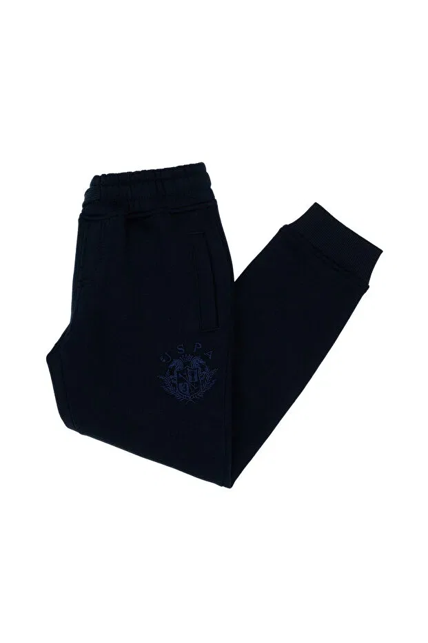 Детские спортивные штаны для мальчиков скинни U.S. Polo Assn., Navy Blue
