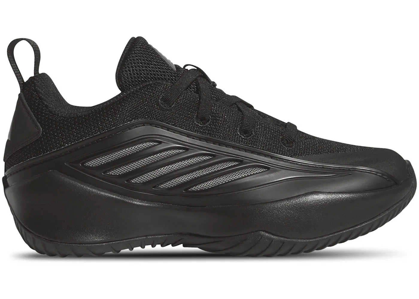 Детские кроссовки для мальчиков с шнуровкой Adidas Believe That 1, Core Black Iron Metallic Core Black