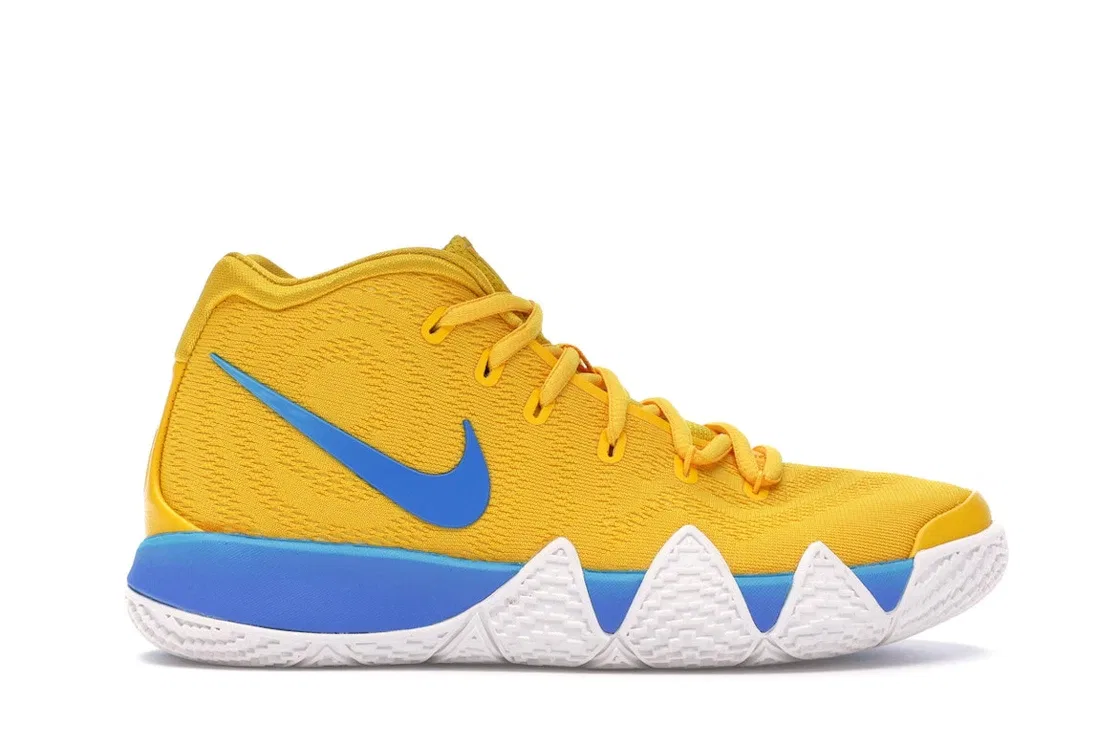 Детские кроссовки для мальчиков с длинным шнурком Nike Kyrie 4 Kix, Amarillo/Multi-Color