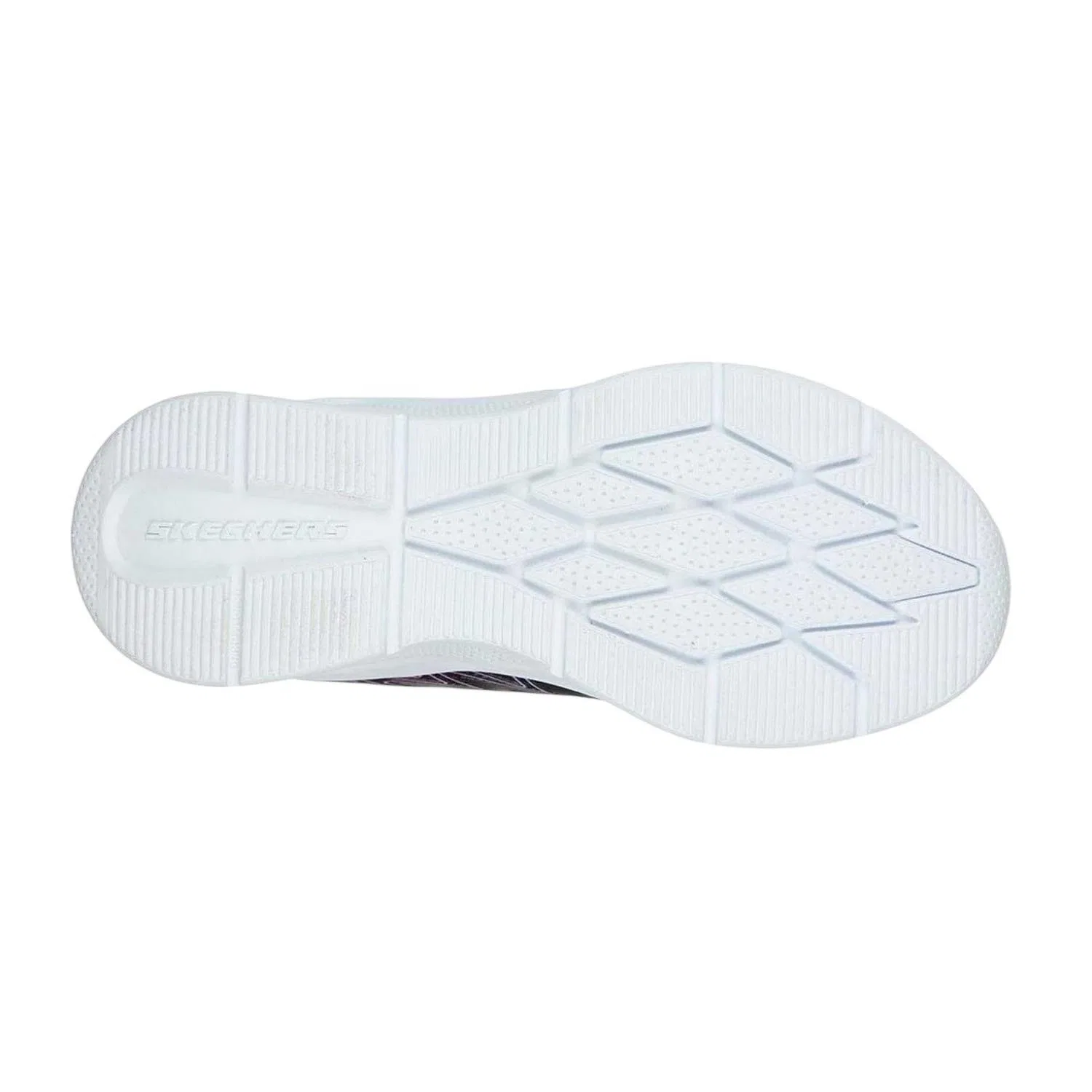 Детские кроссовки для девочек Microspec Bold Delight Skechers, Hot Pink Pu Multi Mesh — фото 4