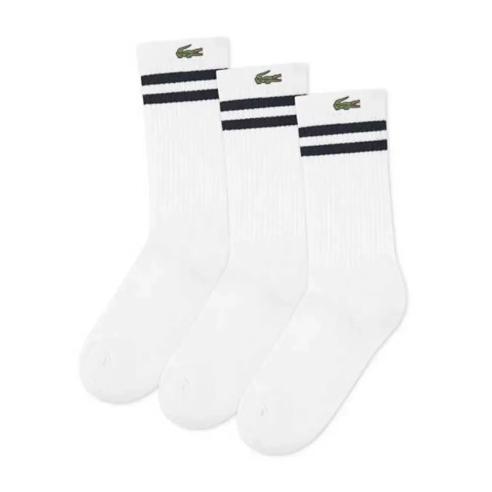 Носки 3 пары Lacoste Kids, белый