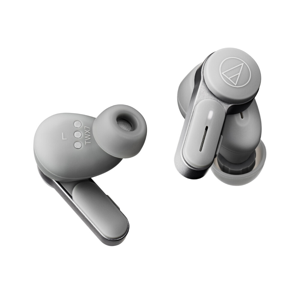 

Наушники беспроводные Audio-Technica ATH-TWX7, серый