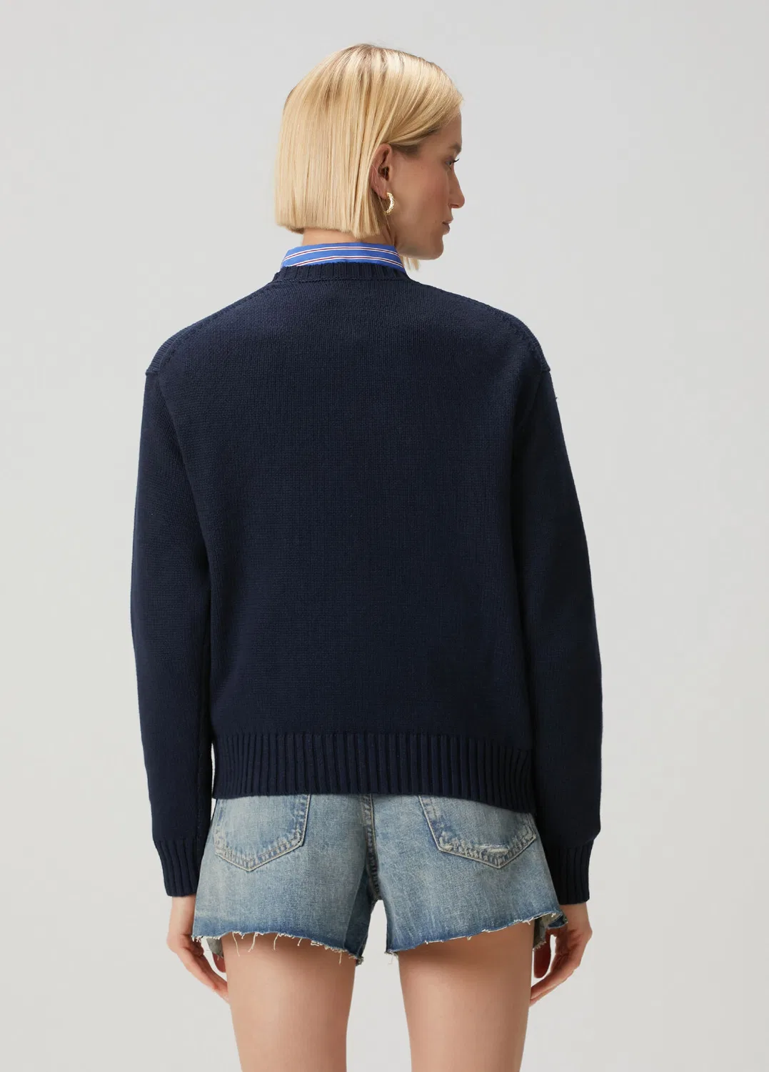 Свитер Polo Bear Relaxed Fit Polo Ralph Lauren, lacivert — фото 4