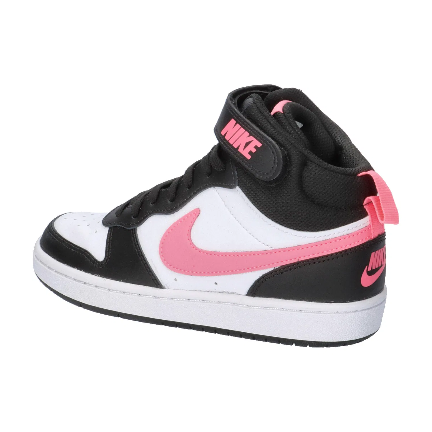Детские кроссовки с высоким верхом Court Borough Mid 2 Nike, Schwarz — фото 3