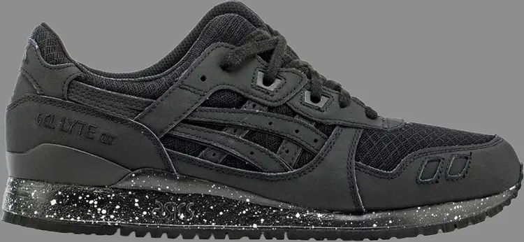 

Кроссовки gel lyte 3 'black' Asics, черный