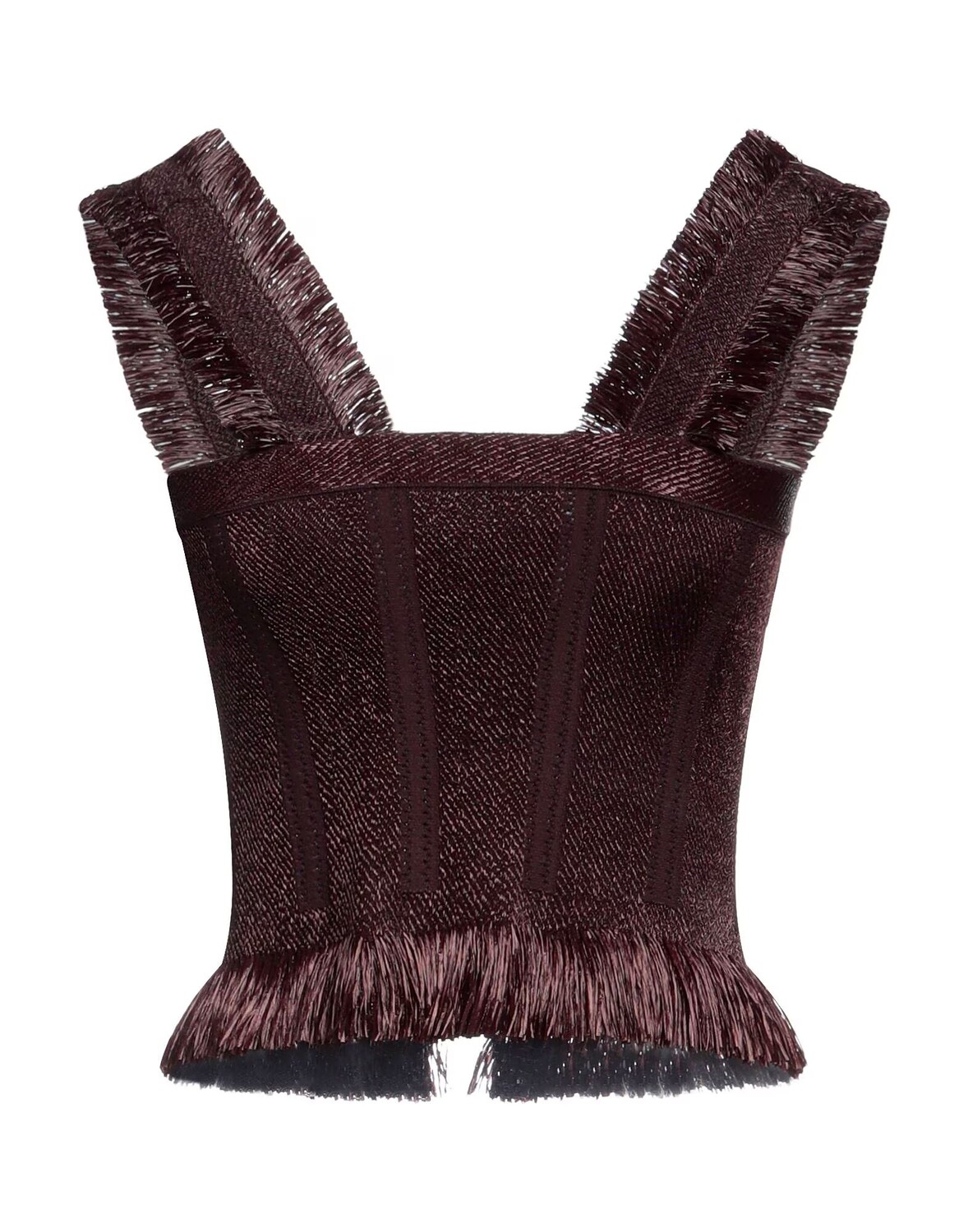 

Топ Alaïa, темно-коричневый