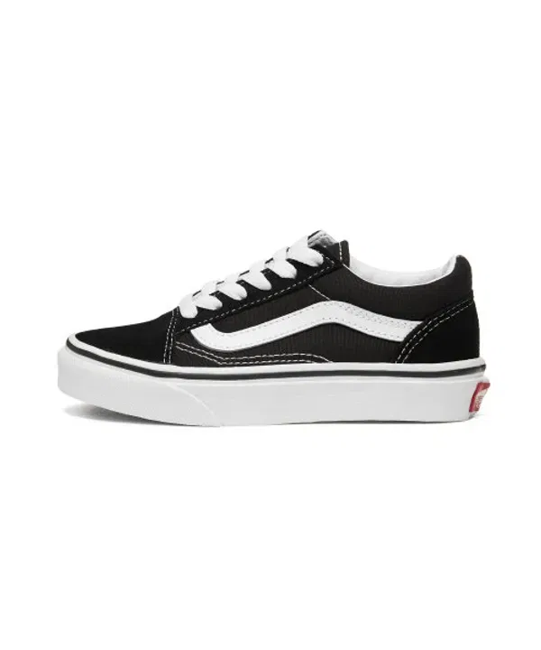 Кеды Old School Kids, классические, Vans Kids, белый