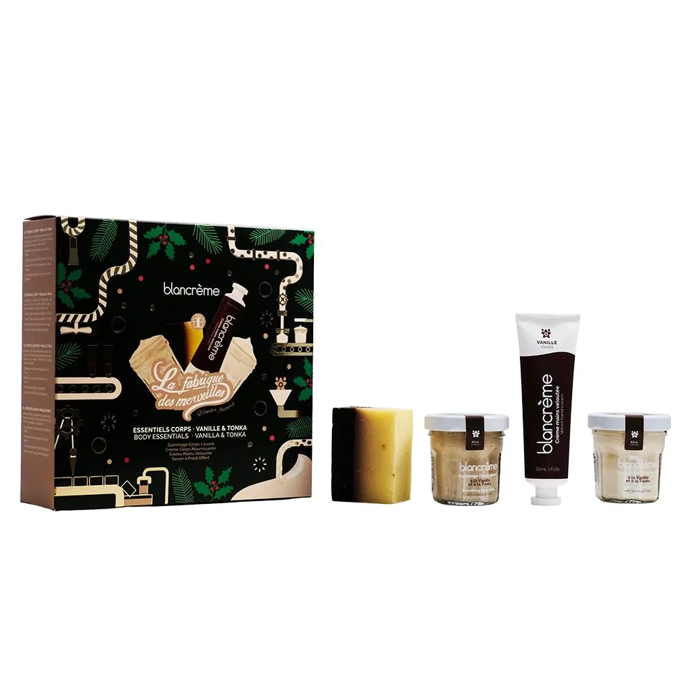 Набор для тела Vanille Tonka, Blancreme, 4 предмета, 160 г