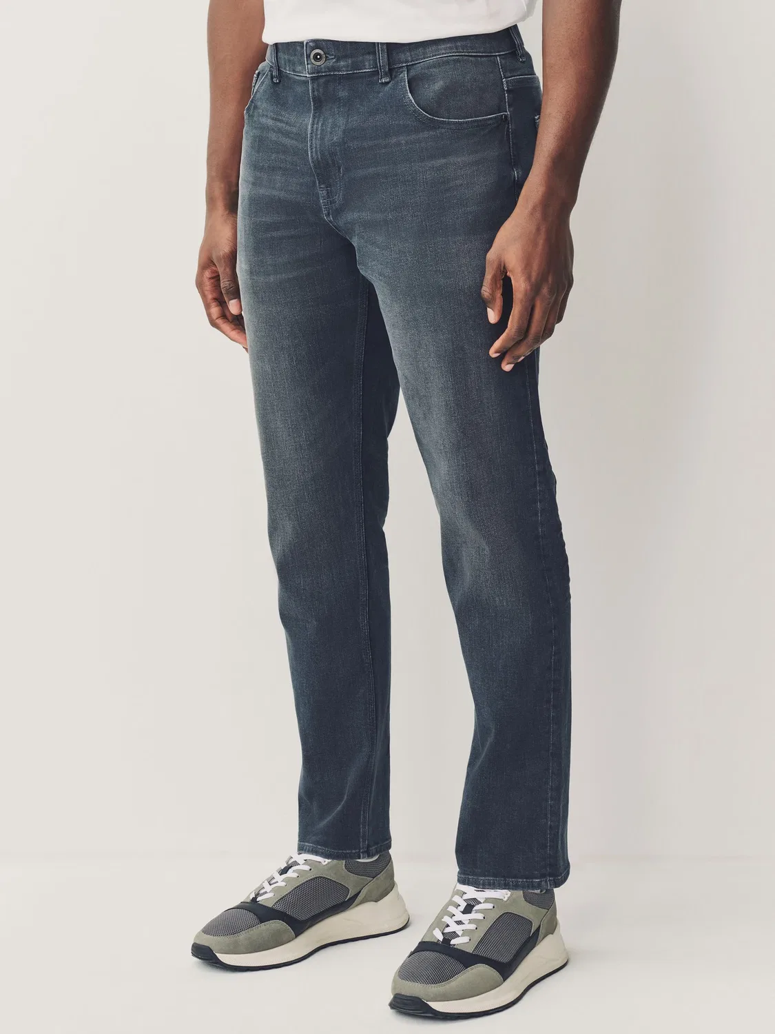 Джинсы Regular Fit, Charcoal Grey Next — фото 2