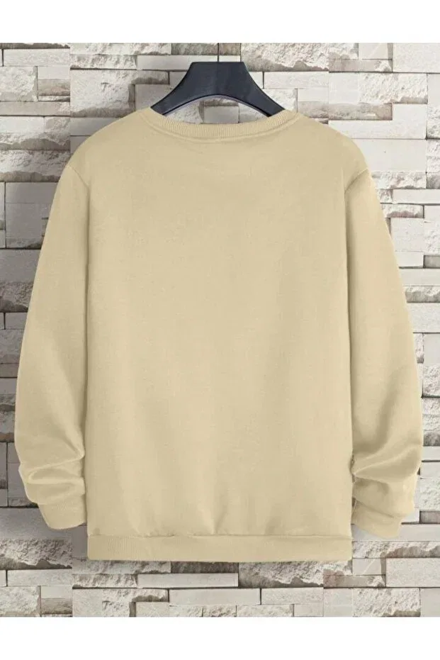 Детские свитшот для девочек хлопковый Serays Moda, Beige — фото 2