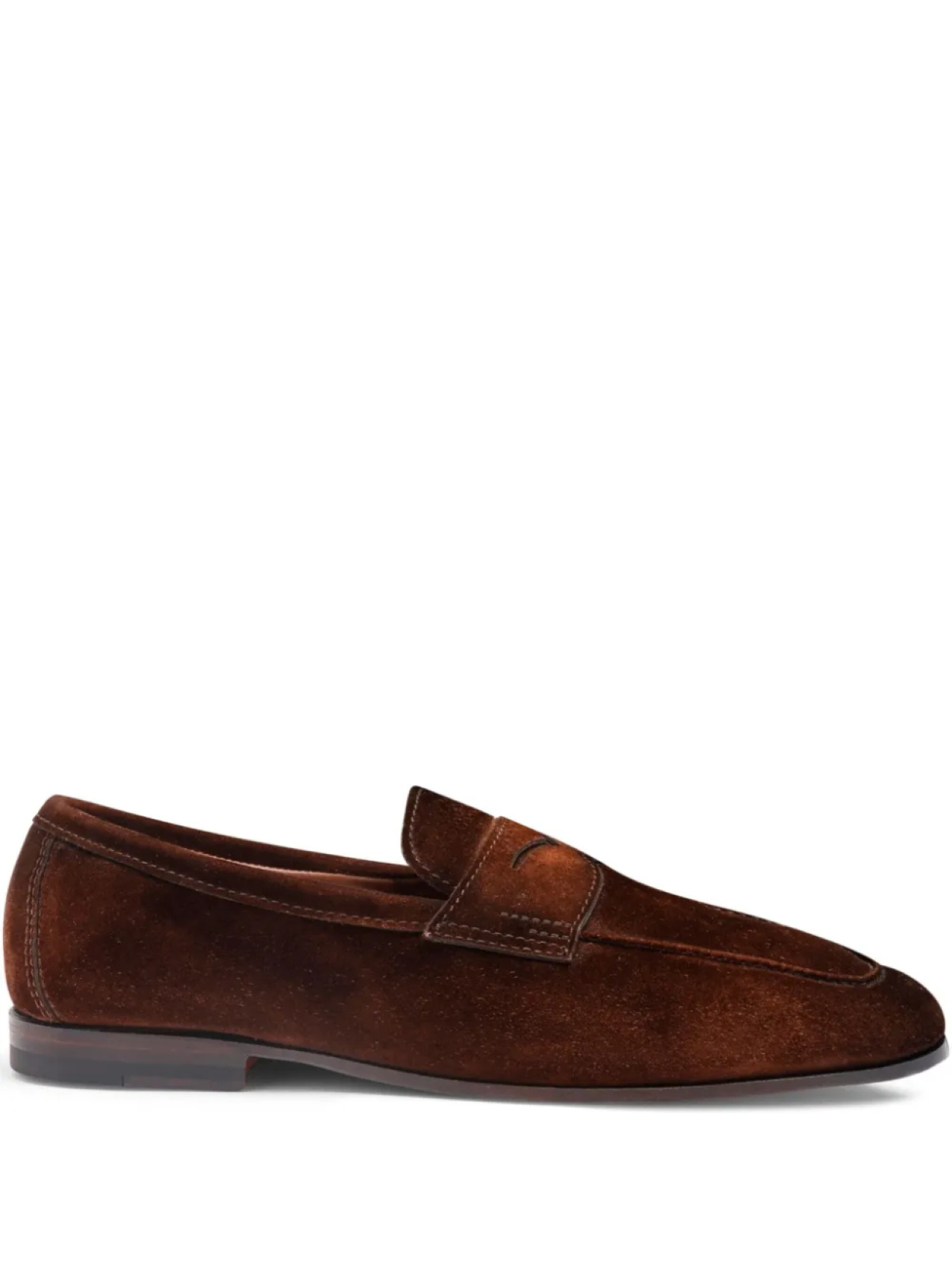 

Santoni лоферы Carlo, коричневый