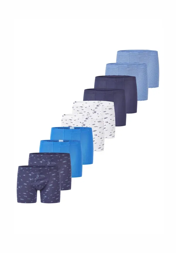 Шорты хлопковые Schiesser, blau weiß gem bagger, белый