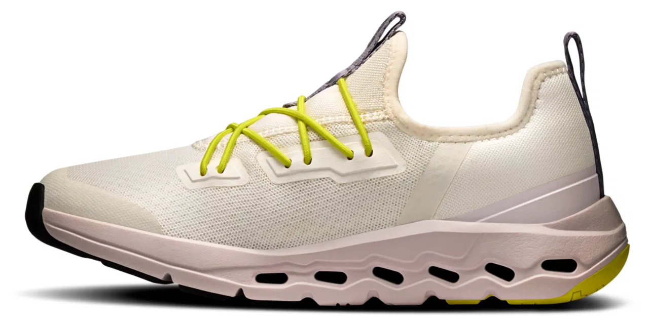 Кроссовки для девочек Cloudleap On, цвет Ivory/Orchid/Yellow — фото 2