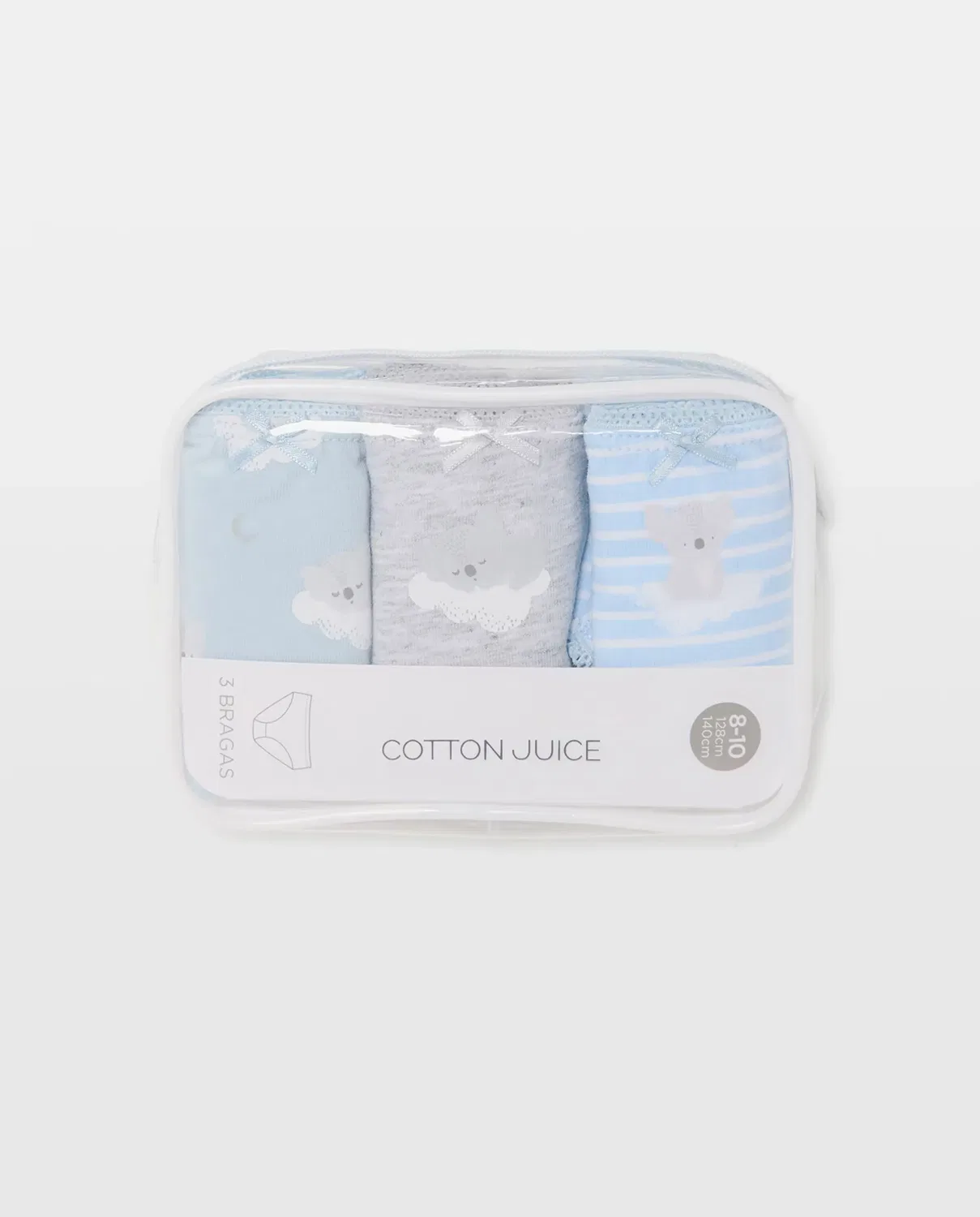 Детский комплект трусов для девочек с принтом Cotton Juice, Multicolor — фото 4