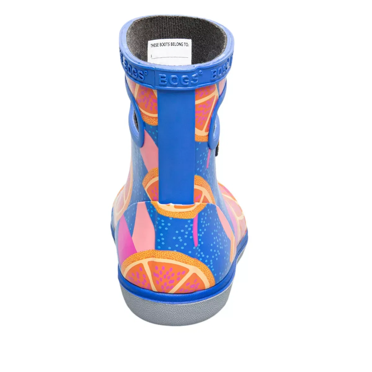 Детские сапоги-дутики водонепроницаемые Skipper II Summer Fruit Bogs, Blue Multi — фото 4
