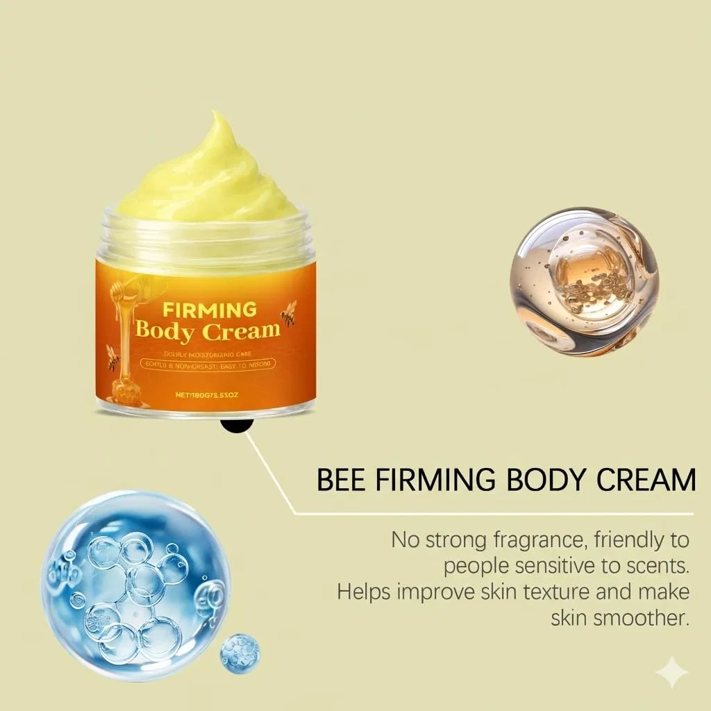 Крем для тела укрепляющий, Retinol Collagen Firming Body Cream, 8 шт, 100 г Hnyxeqjl — фото 4