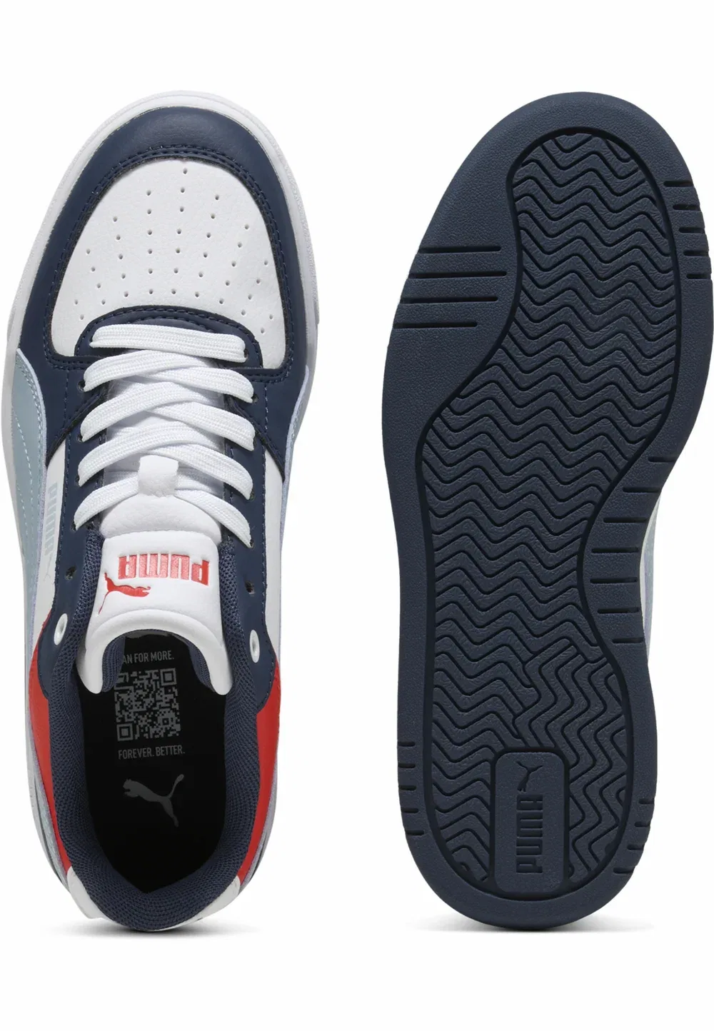 Caven iii block jr унисекс - кроссовки Puma, Persian Blue-Sea Illusion-Puma White — фото 3