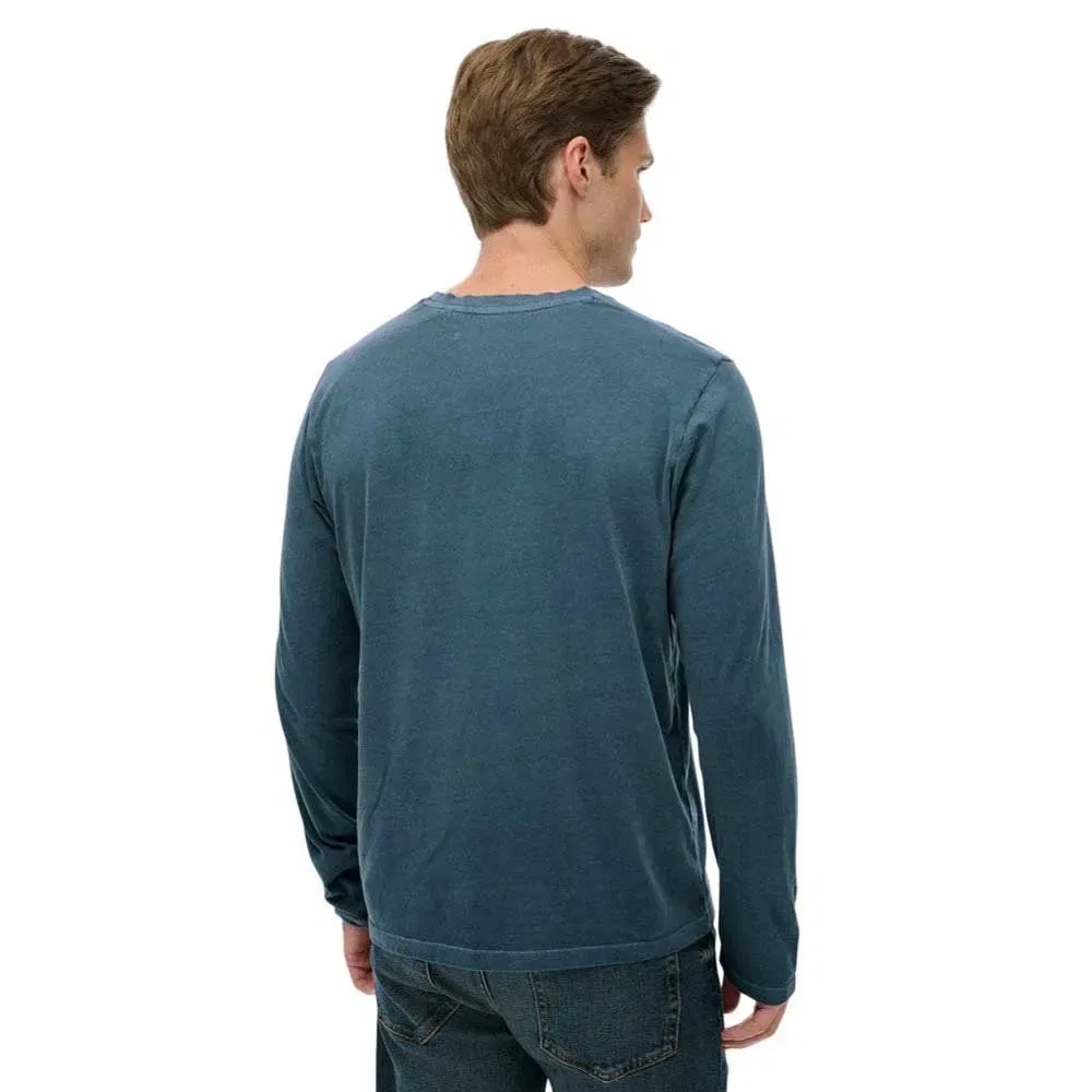 Футболка с длинным рукавом Classic Essential Superdry, серый — фото 2