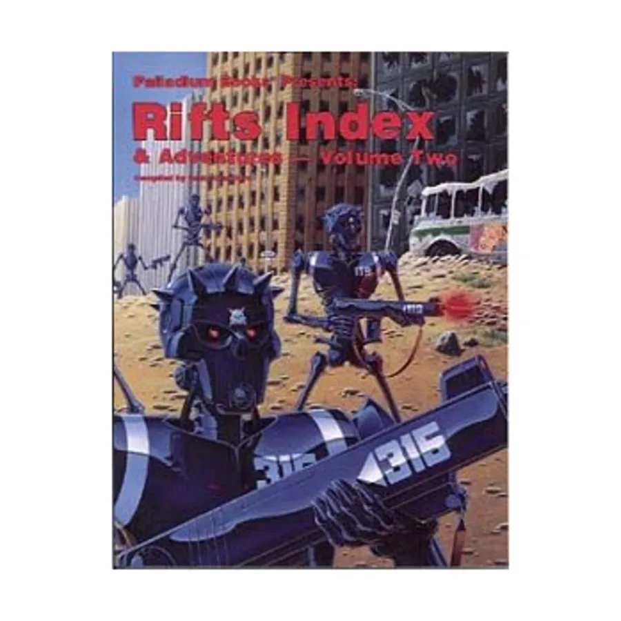 

Rifts Index & Adventures #2, Rifts - Adventure Books, мягкая обложка