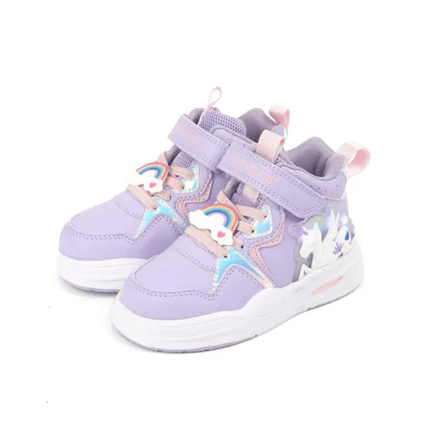 Кроссовки детские Unicorn Venus Mid Dinosoles, фиолетовый — фото 3