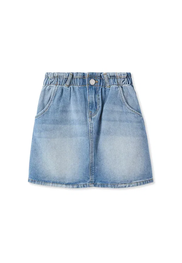 Юбка джинсовая Denim skirt Terranova Denim Medio, синий — фото 4