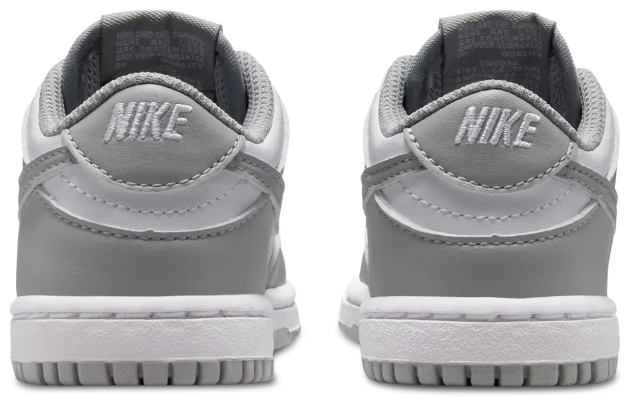Кроссовки для мальчиков Dunk Low N BTE Nike, цвет White/Smoke Grey — фото 3