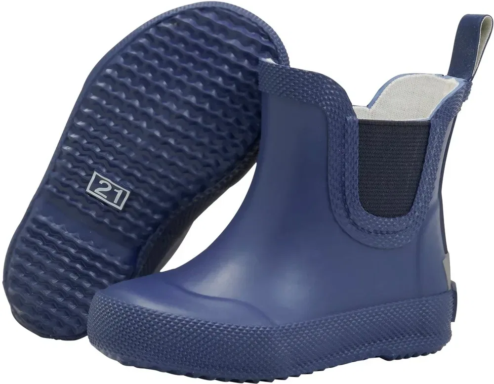 Резиновые сапоги короткие Basic Wellies Short Celavi, синий — фото 3