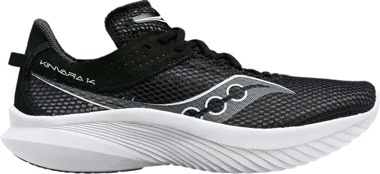 

Кроссовки Saucony Kinvara 14 Black White, черный