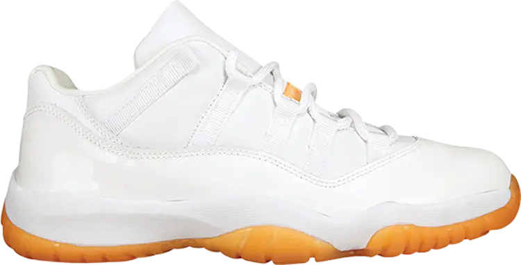 Кроссовки Wmns Air Jordan 11 Retro Low Citrus 2001, белый