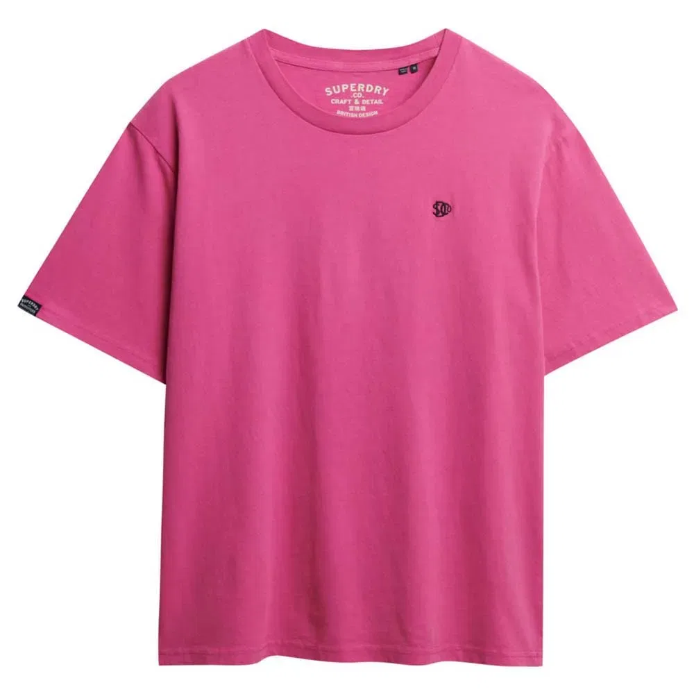Мужская футболка с коротким рукавом Essentials Relaxed Fit Superdry, Pink — фото 2